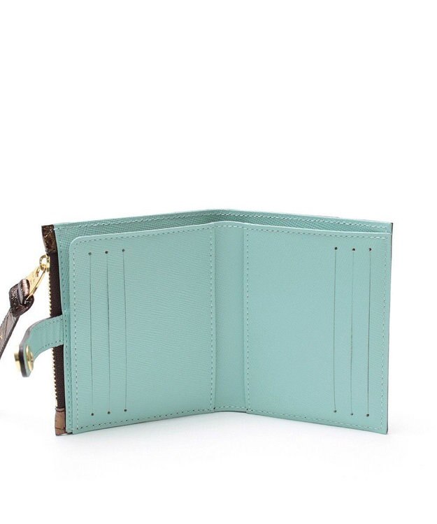 A.D.M.J. 【牛革】クラックメタル/イタリアンレザースモールウォレット ブロンズ