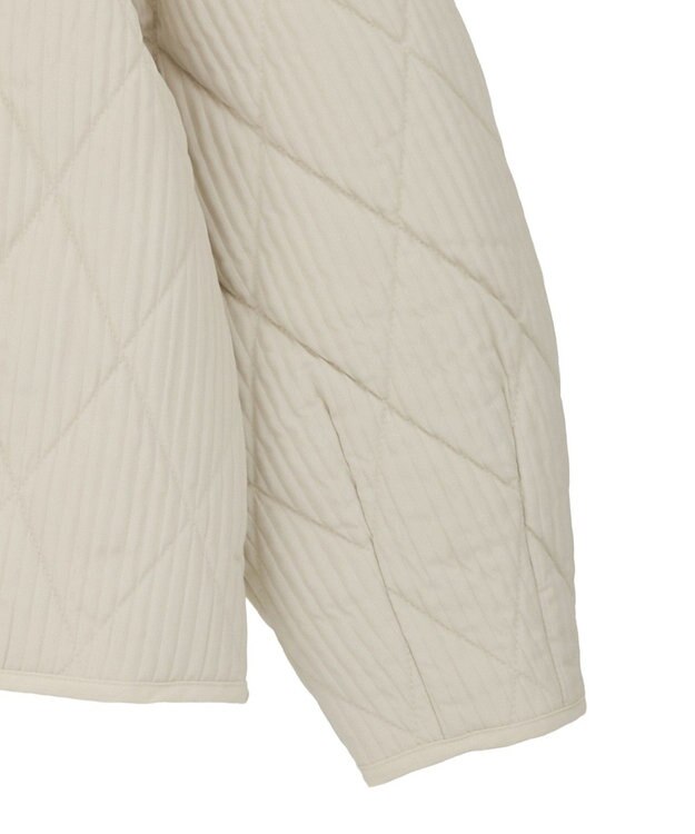 CRAFT STANDARD BOUTIQUE キルティングパイピングブルゾン Ivory