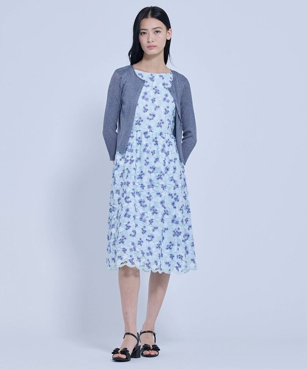 TOCCA HYDRANGEA IN RAIN ドレス サックスブルー系7