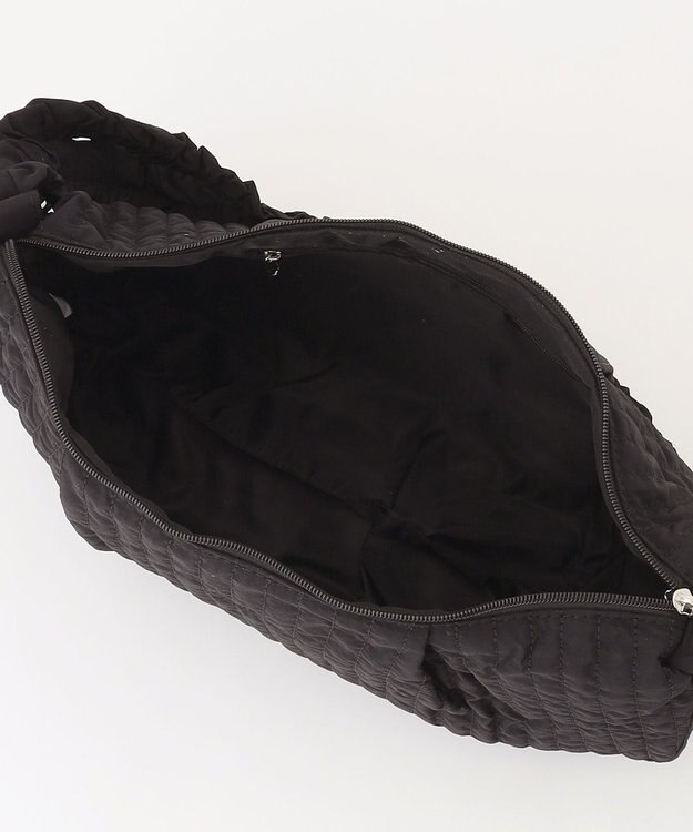 Y'SACCS 【Y’SACCS vous et】ギャザーショルダーヌビバッグ ブラック