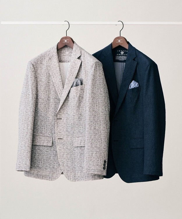 JOSEPH ABBOUD 【洗える/UV/エコ撥水/26SSモデル登場】ライトウェーブライト ジャケット ベージュ系【新色追加】