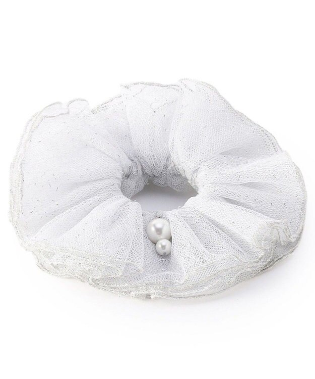 Chacott オーナメントシュシュ ホワイト