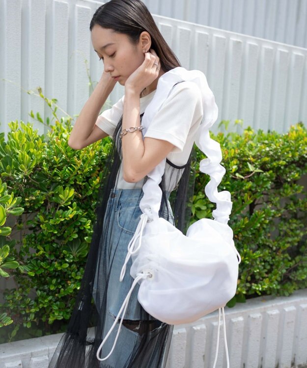 WEGO ドロストギャザーショルダー 柄3