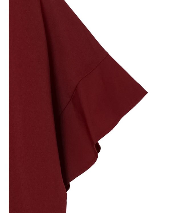 Green Parks フレアスリーブドッキングプルオーバー Bordeaux