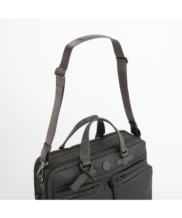 ACE BAGS & LUGGAGE Orobianco ジェッターノ ビジネスバッグ A4サイズ 14インチPC収納 16L エキスパンド ２気室 93152 オロビアンコ ダークグレー