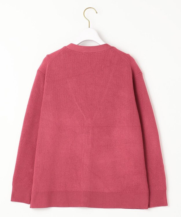 ANY SIS 【洗える】彩色兼美 カーディガン ローズピンク