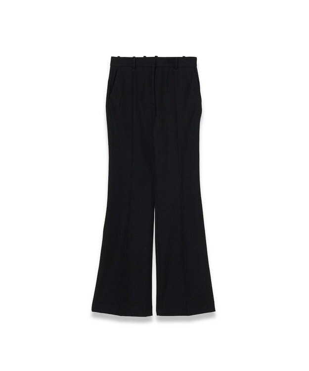 JOSEPH 【FOUNDATIONS】ギャバジンストレッチ フィットフレアートラウザーズ Black