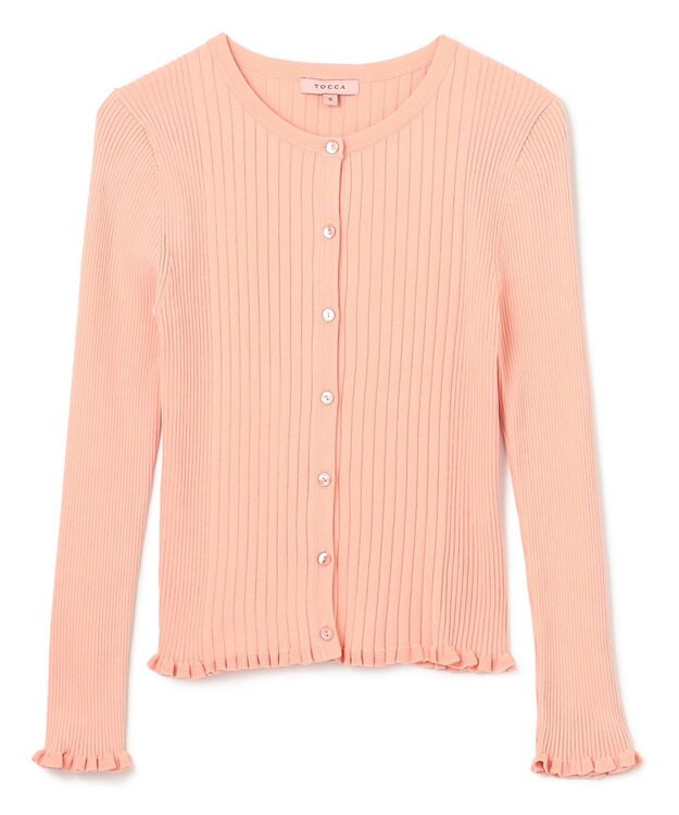 TOCCA 【大人百花掲載】【洗える】SPRING PICNIC CARDIGAN カーディガン ピンク系