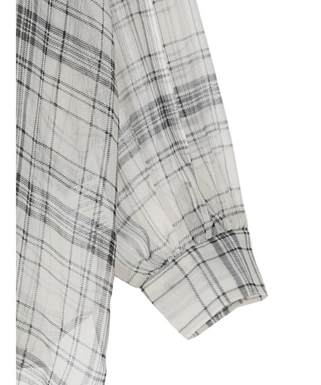 earth music&ecology シアーチェックシャツ Check