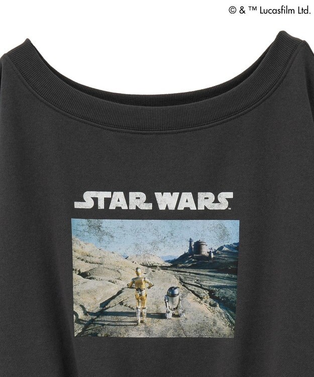 Green Parks ＳＴＡＲ　ＷＡＲＳ／オフショルスウェット Charcoal Gray