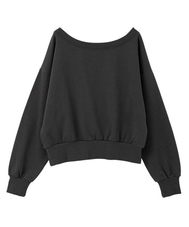 Green Parks ＳＴＡＲ　ＷＡＲＳ／オフショルスウェット Charcoal Gray