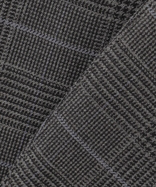 ANY SIS 【保温効果/ストレッチ】シリーズ累計13万枚突破！ビューティサーモ ノーカラージャケット グレーグレンチェック