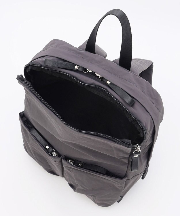 LA BAGAGERIE 【MONICA】フロントポケットバックパック ダークグレー