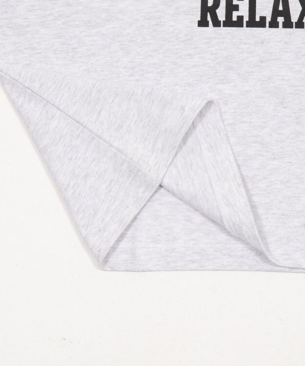 WEGO グラフィックBIG　T（長袖） アッシュグレー