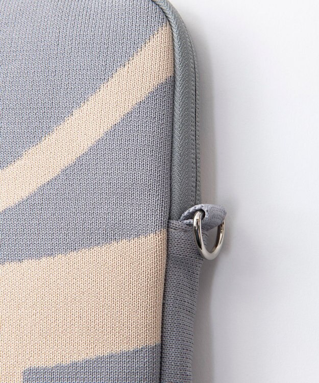 TRICOTE ラインニットパソコンケース 94L.GRAY