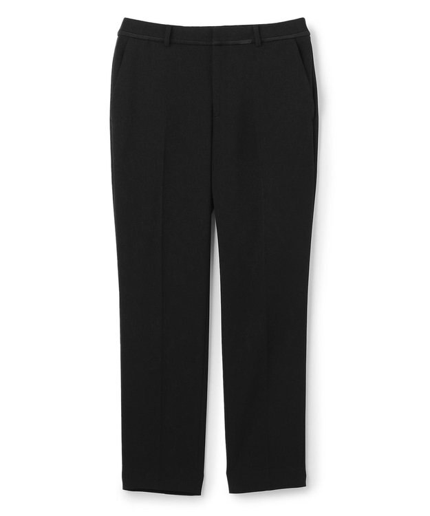 BEIGE， 【L-size】CINDY / クロップドパンツ Black × Black