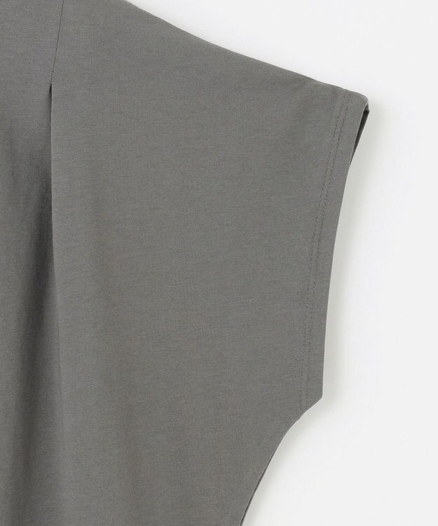 ANY エニィファンクションフレンチスリーブTシャツ チャコール(ロゴ)