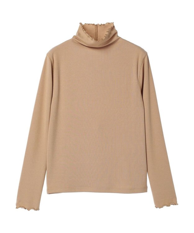 AMERICAN HOLIC 針抜きタートルプルオーバー Camel