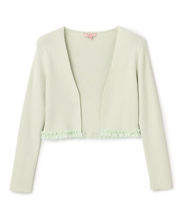 TOCCA FRUIT AND NUTS ボレロ ライトグリーン系