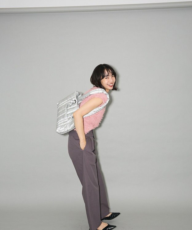 Green Parks ・ｓｗｉｎｇ　ｂｙ　チュールヤーンプルオーバー Pink