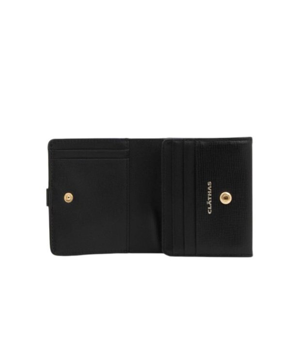 CLATHAS デフィ 内ボックス二つ折り財布 ブラック