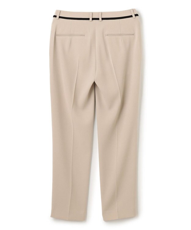 BEIGE， 【L-size】CINDY / クロップドパンツ Sand × Black