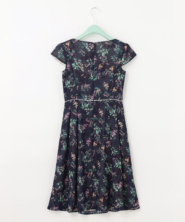 TOCCA 【洗える！】WATERCOLOR HARMONY ドレス ネイビー系