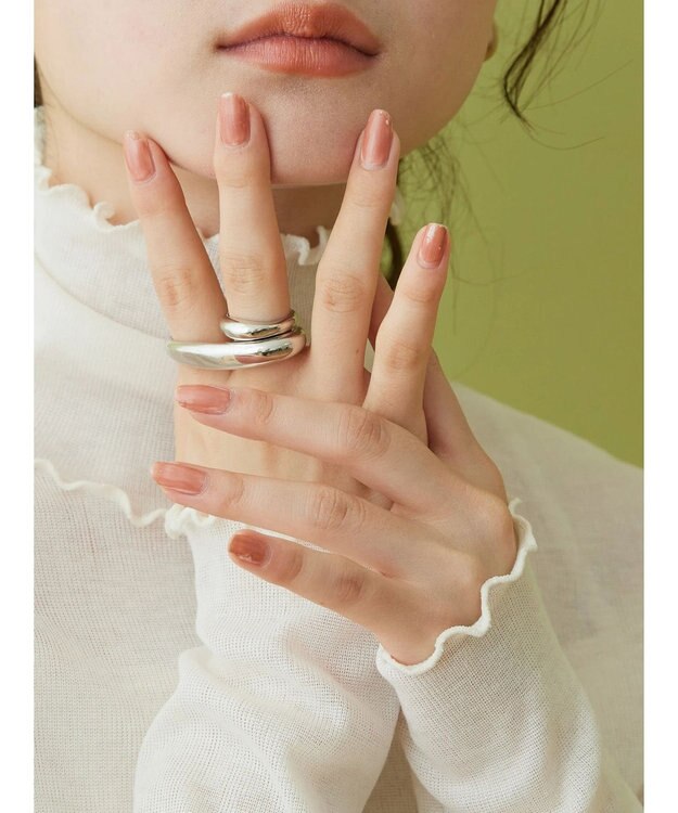 AMERICAN HOLIC ２セットボリュームリング Silver