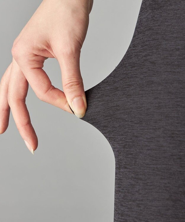 Chacott Peach Mokuレギンス ダークグレー杢