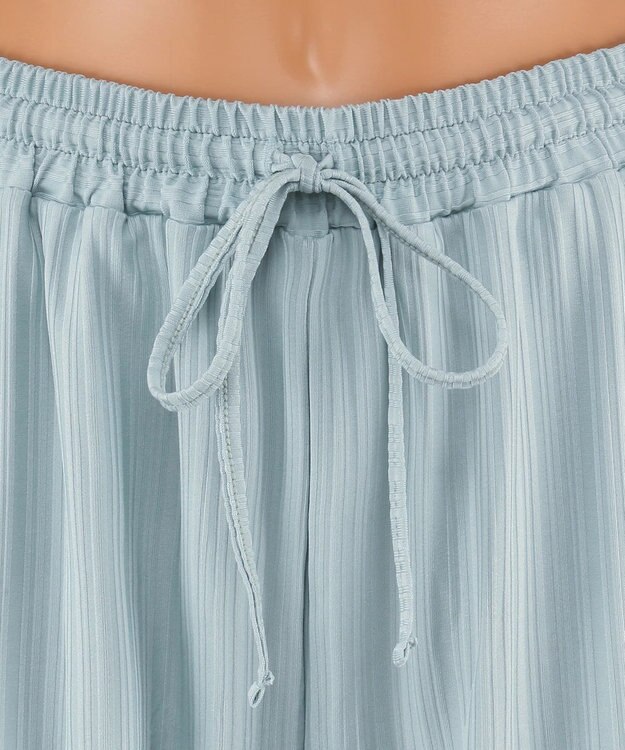 San-ai Resort（三愛水着楽園） ロングパンツセット水着　9M・11L【Coral veil（コーラルヴェール）】 グリーン