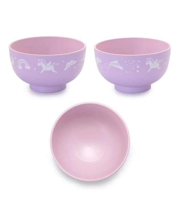 Mother garden マザーガーデン ユニコーン 汁椀 お味噌汁椀 ピンク（淡）