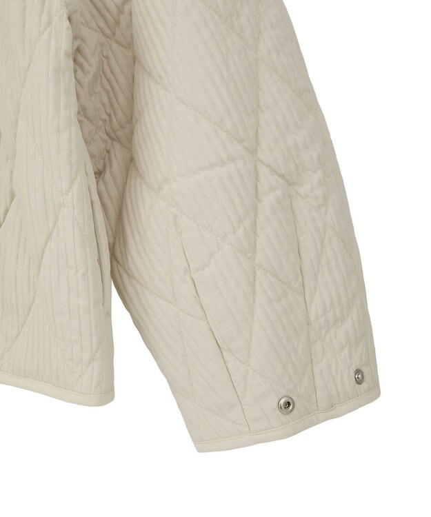 CRAFT STANDARD BOUTIQUE キルティングパイピングブルゾン Ivory