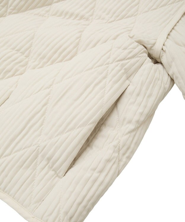 CRAFT STANDARD BOUTIQUE キルティングパイピングブルゾン Ivory