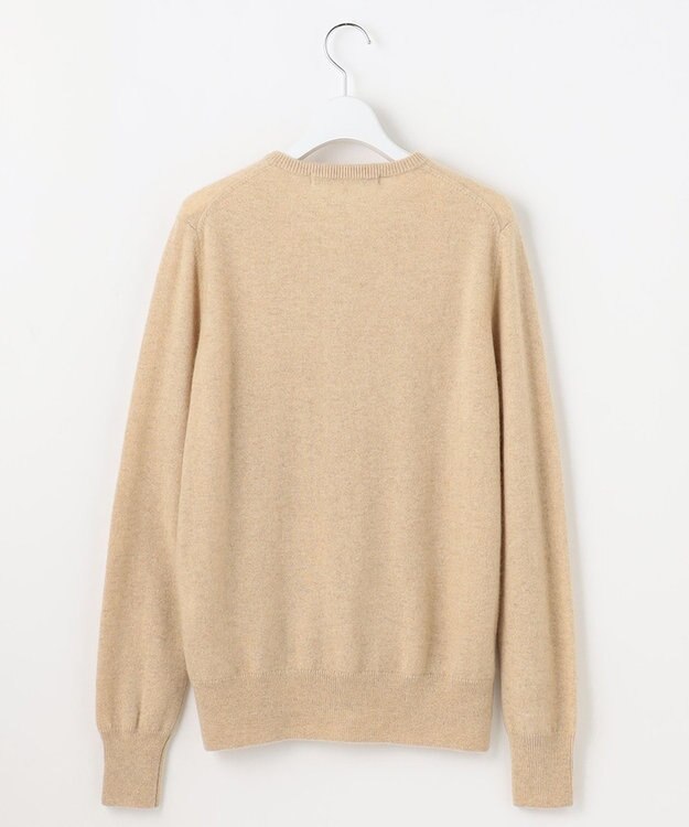 自由区 【洗える】ピュアカシミヤミルド カーディガン ベージュ系