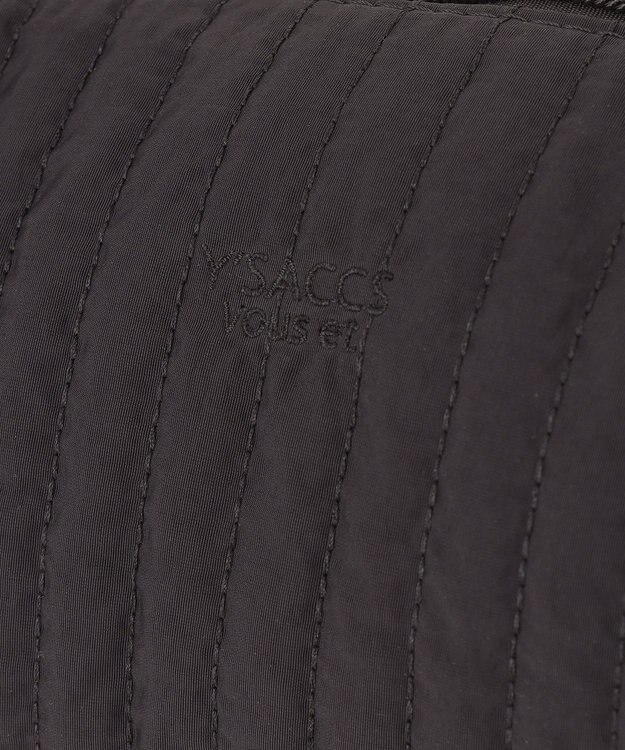 Y'SACCS 【Y’SACCS vous et】ギャザーショルダーヌビバッグ ブラック