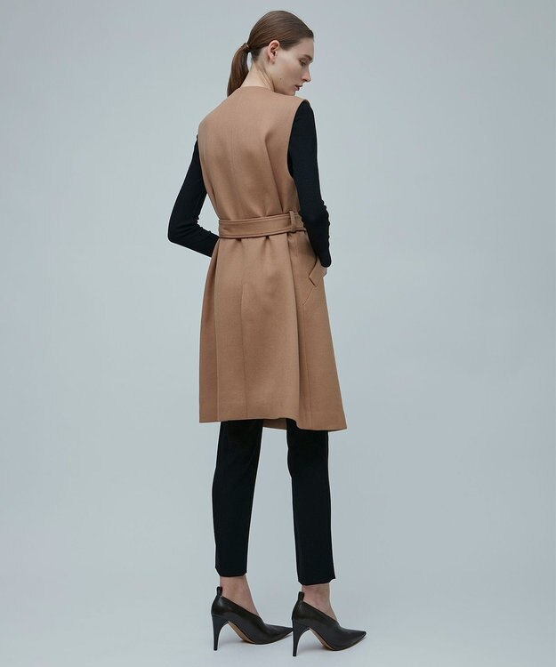 BEIGE， 【S-size】TOURNELLES / ロングジレ Camel