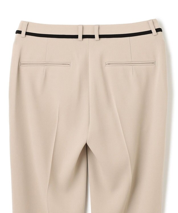 BEIGE， 【L-size】CINDY / クロップドパンツ Sand × Black