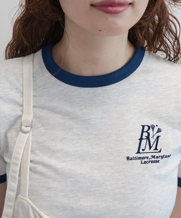 AMERICAN HOLIC 【RUSSELL】リンガースポーツアソートTシャツ Oatmeal