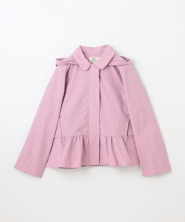 組曲 KIDS 【150-160㎝】【撥水】フリル マウンパ ラベンダー