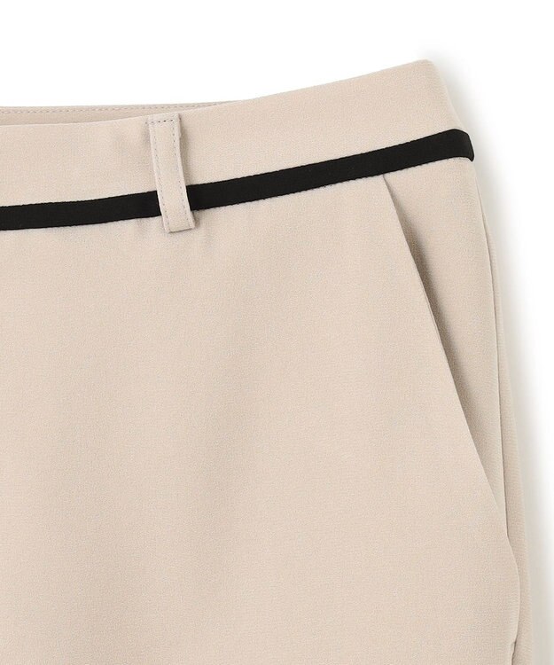 BEIGE， 【L-size】CINDY / クロップドパンツ Sand × Black