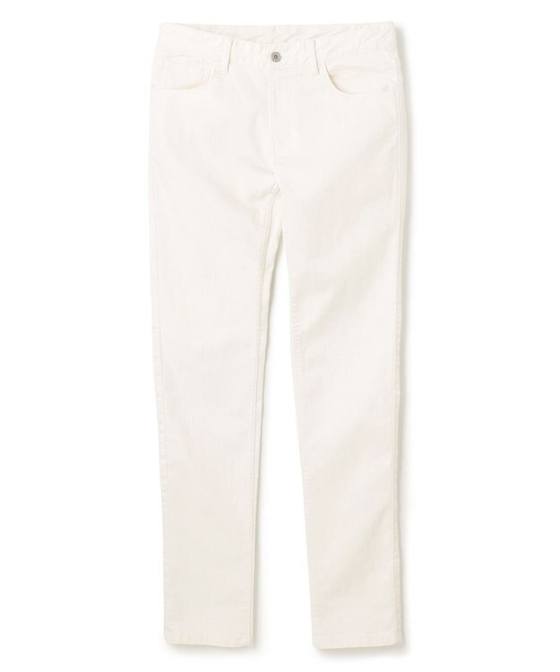 JOSEPH HOMME 【抜群のストレッチ性/光沢素材】ハイパワーソフトストレッチ 5ポケットパンツ / STICK 5P ホワイト系