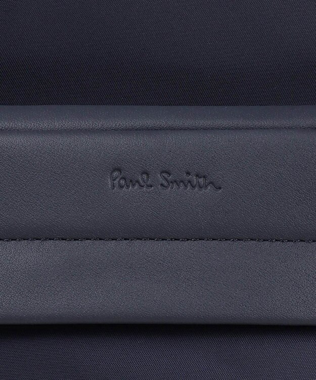 Paul Smith ナイロンブライトストライプトリム SS25 リュック ネイビー