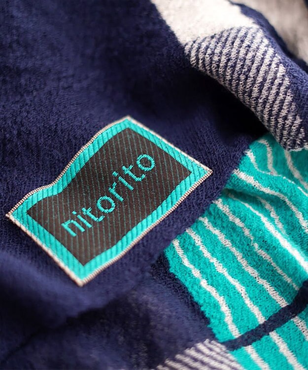nitorito FUDGE12月号掲載【UNISEX】sora スヌード turquoise