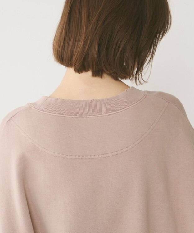 GRACE CONTINENTAL ピグメントスエットトップ ピンク