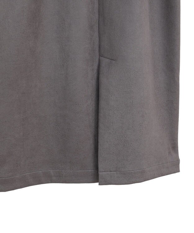 AMERICAN HOLIC フェイクレザーダンボールスカート Charcoal Gray