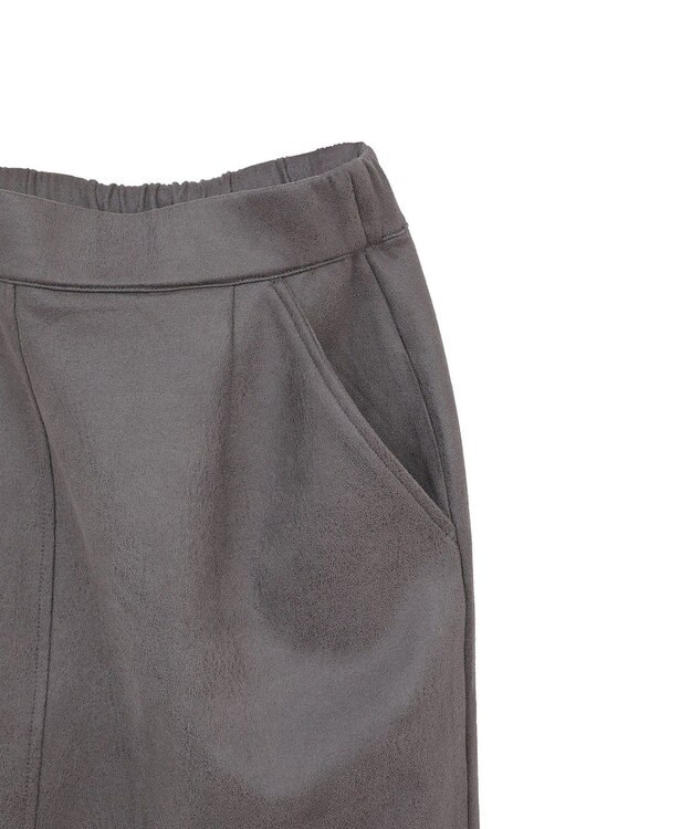 AMERICAN HOLIC フェイクレザーダンボールスカート Charcoal Gray