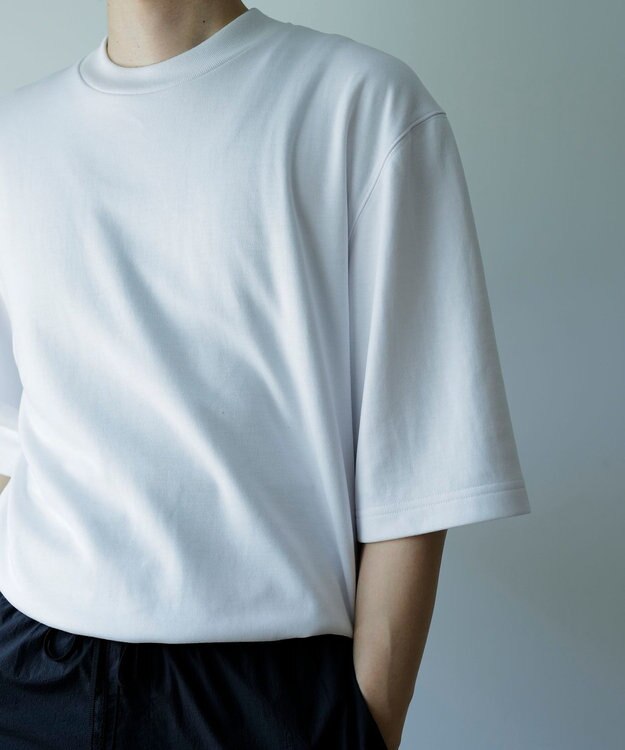 UNFILO MENS 【消臭】【アンチスメル】コンフォートTシャツ ホワイト系