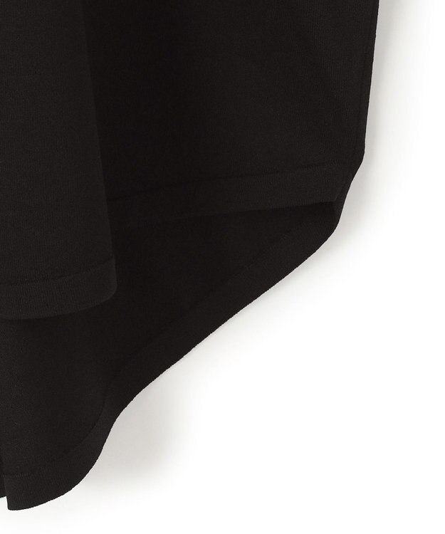 ICB L 【人気のため新色追加・接触冷感・UVカット・洗える】 VIS/NYハイゲージ プルオーバー ブラック×トープ系［WEB限定］