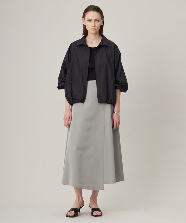 ICB シアーメモリー ブルゾン ブラック系