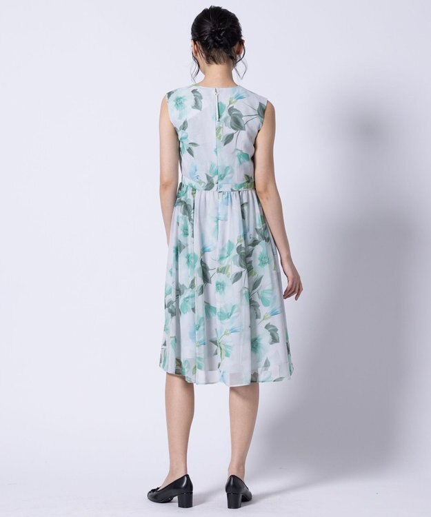 TOCCA 【洗える・消臭】FULL BLOOM PEONY ドレス グリーン系5